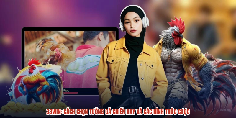 33Win: Cách Chọn Tướng Gà Chiến Hay Và Các Hình Thức Cược