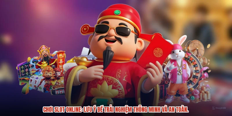 Chơi slot online: lưu ý để trải nghiệm thông minh và an toàn.