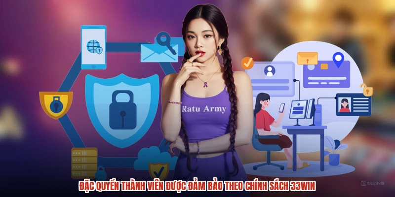 Đặc quyền thành viên được đảm bảo theo chính sách 33Win