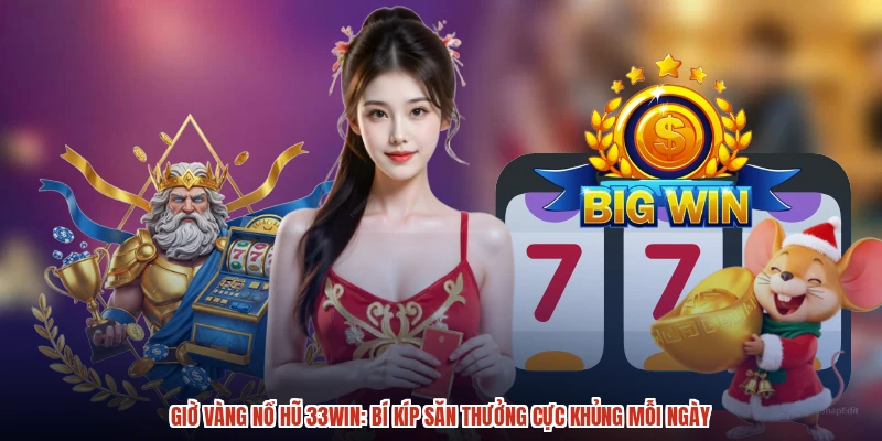 Giờ Vàng Nổ Hũ 33Win: Bí Kíp Săn Thưởng Cực Khủng Mỗi Ngày