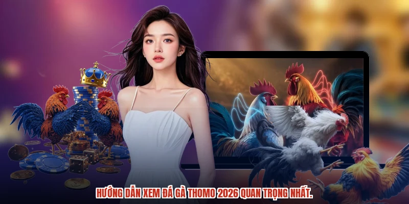 Hướng dẫn xem đá gà Thomo 2026 quan trọng nhất.