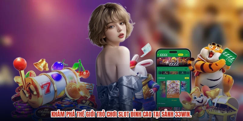Khám phá thế giới trò chơi slot đỉnh cao tại sảnh 33Win.