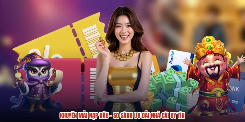 Khuyến Mãi Nạp Đầu - So Sánh Ưu Đãi Nhà Cái Uy Tín