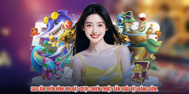 Sai lầm điển hình khi đặt cược chiến thuật săn quái vật đáng gờm.