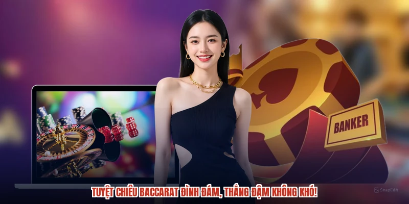 Tuyệt chiêu baccarat đình đám, thắng đậm không khó!